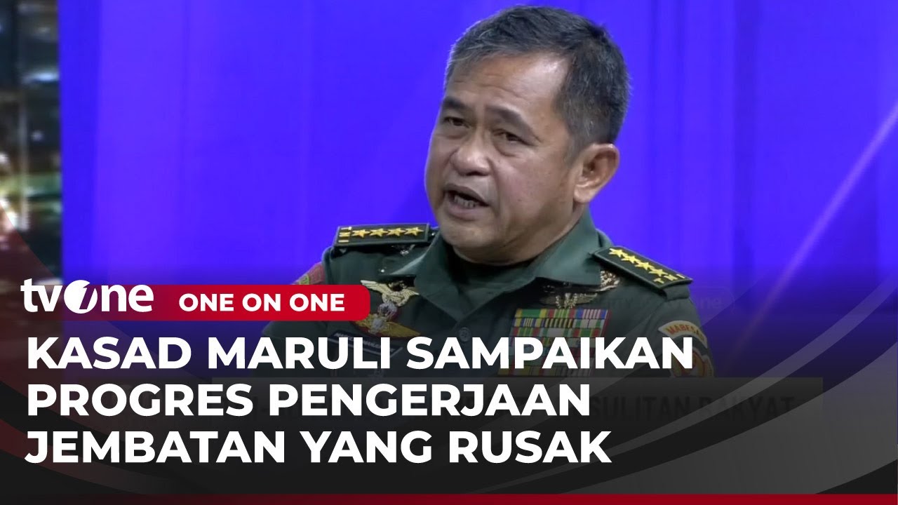 503 Jembatan di Lokasi Bencana akan Segera Diperbaiki TNI-AD | One On One tvOne