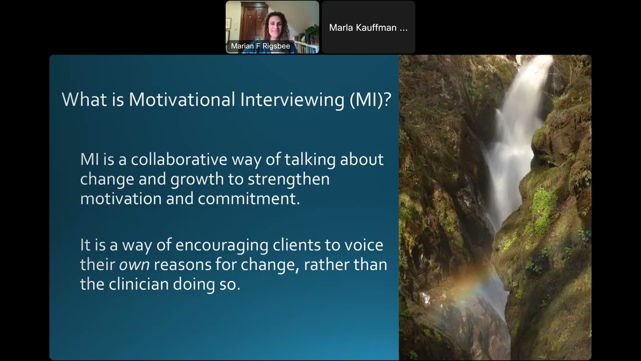 Conversations That Inspire Change A Taste of Motivational Interviewing - Marian Frick Rigsbee