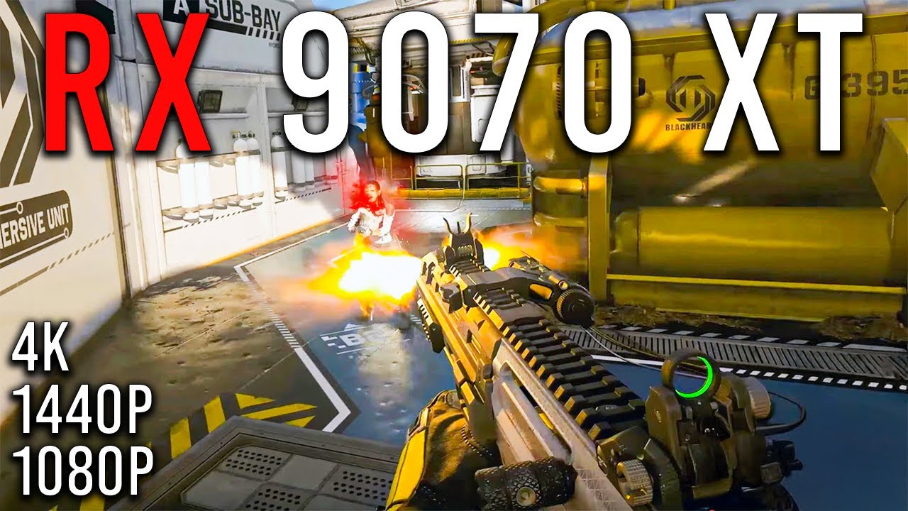 Call of Duty: Black Ops 7 Beta - RX 9070 XT Benchmark (4K, 1440p, 1080p)