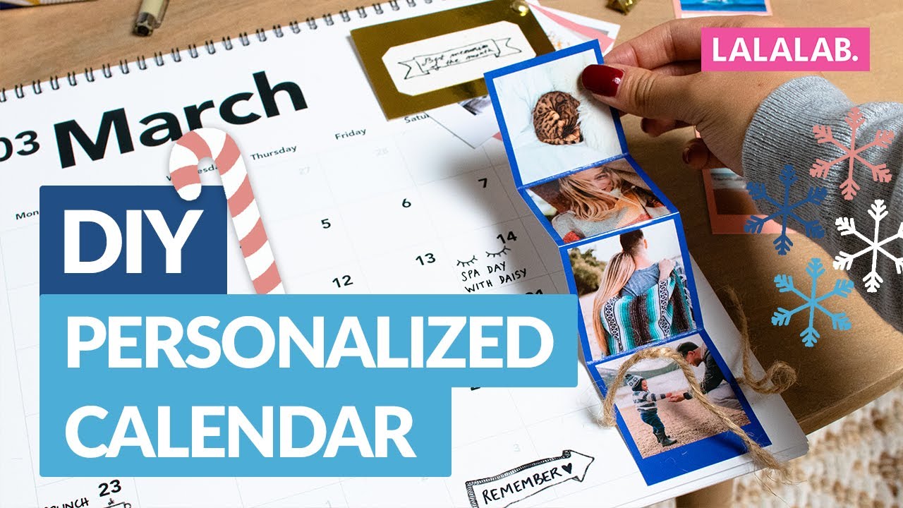 DIY - PERSONALIZED CALENDAR