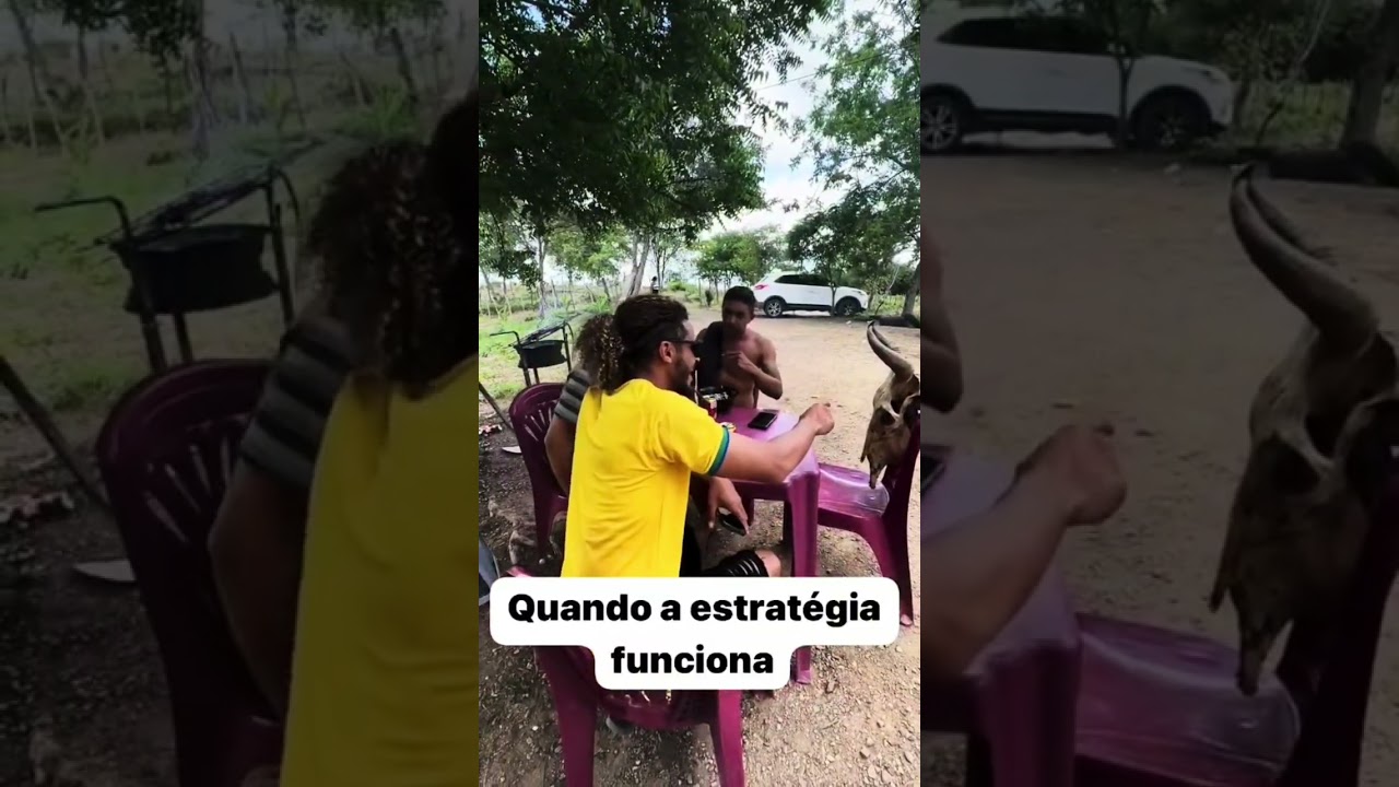 Quando o cara confia muito na mulher que tem