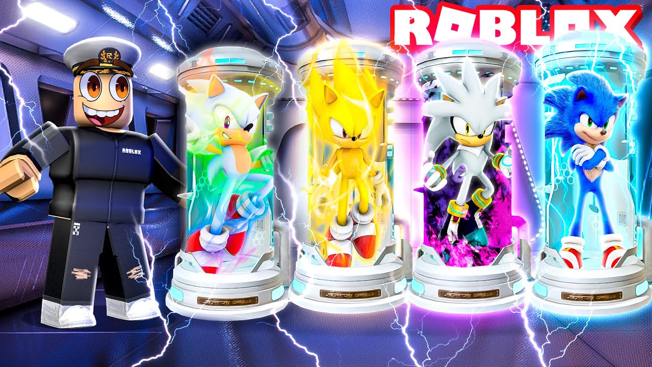 I found SECRET SONIC THE HEDGEHOG in ROBLOX