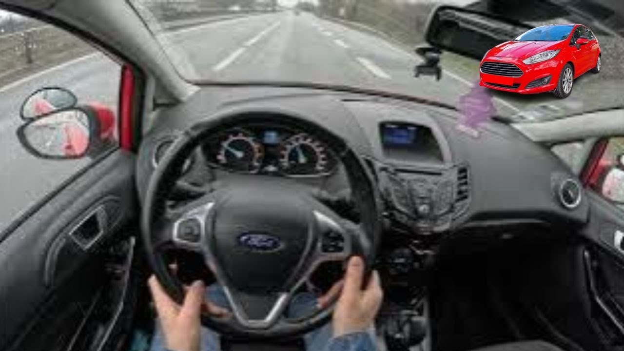 2016 Ford Fiesta 1.0 EcoBoost 100 Titanium - POV Test Drive on the Highway