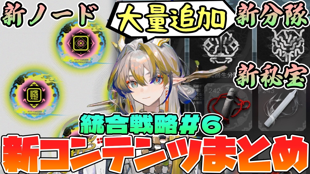 【アークナイツ】コンテンツ追加でかなり遊びやすくなった！統合戦略#6