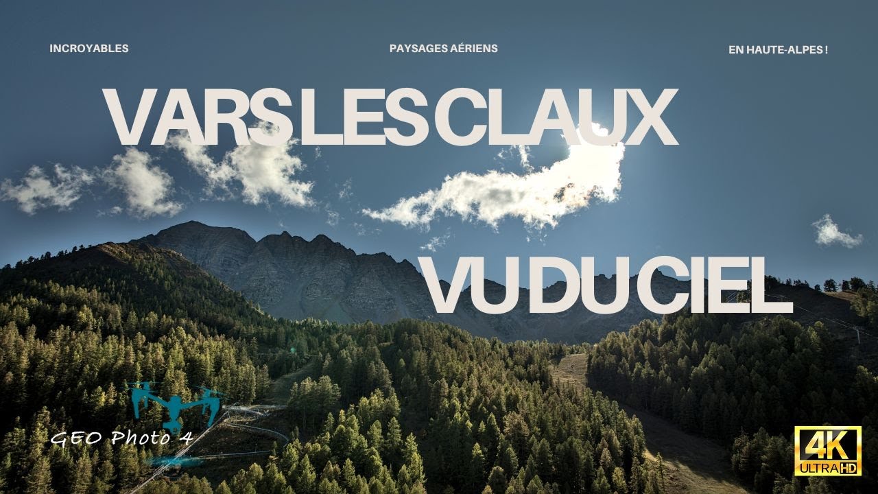 Vars Les Claux vu du ciel 🚁✨ Incroyables paysages aériens en Haute-Alpes !