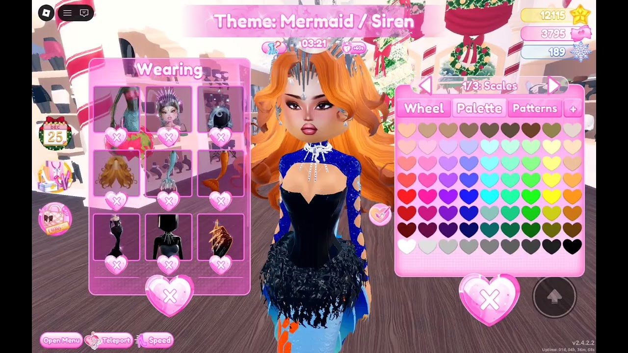 Playing roblox ( dti aka dress to impress will I win any rounds )???!!!