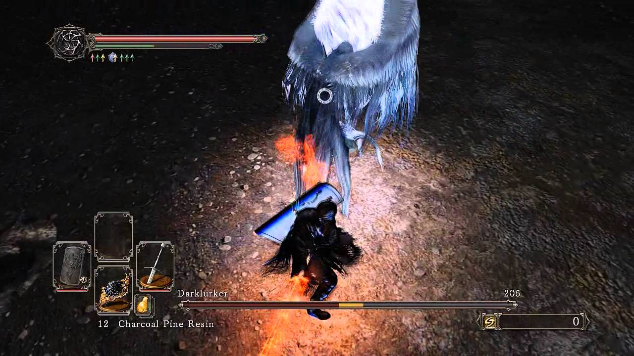 Dark Souls II - Darklurker, Easy Melee Fight