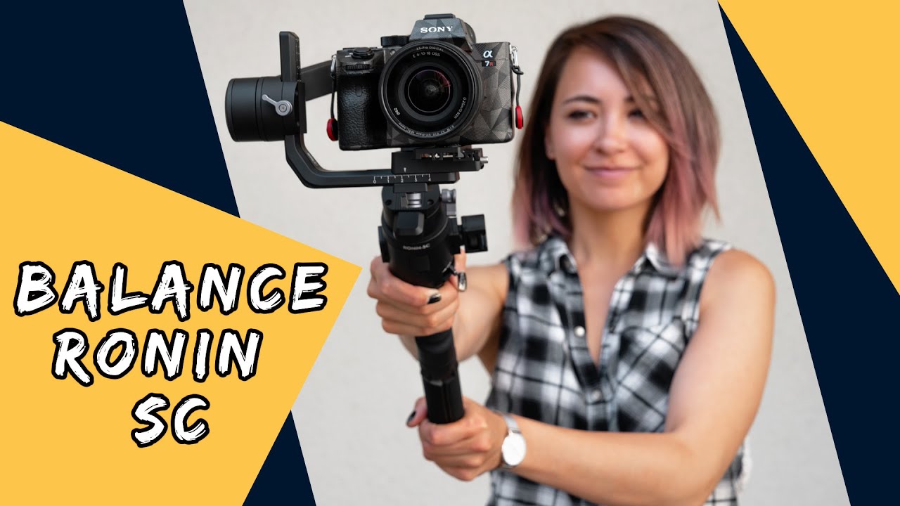 How to balance your new DJI RONIN-SC gimbal