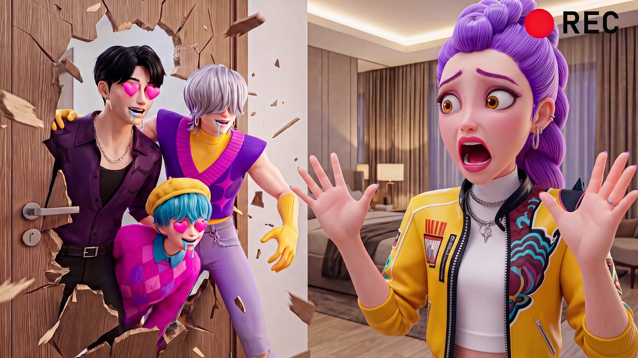 WHAT DID THE BOYS DO TO RUMI?! 😱 KPop Demon Hunter Animation