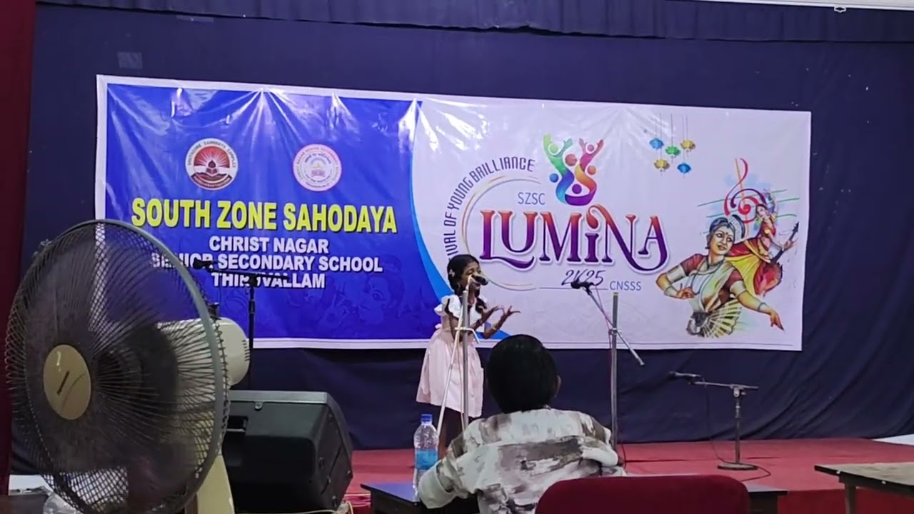 Monoact Performance at CBSE South Zone Sahodaya Fest 2025 (Kalyani Krishnan)