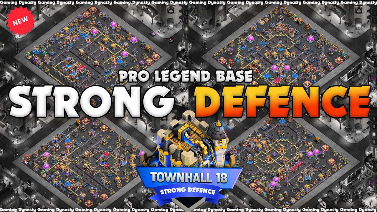 BEST TH18 WAR & LEGEND BASES IN 2026 | TOP TH18 CWL BASES IN CLASH OF CLANS