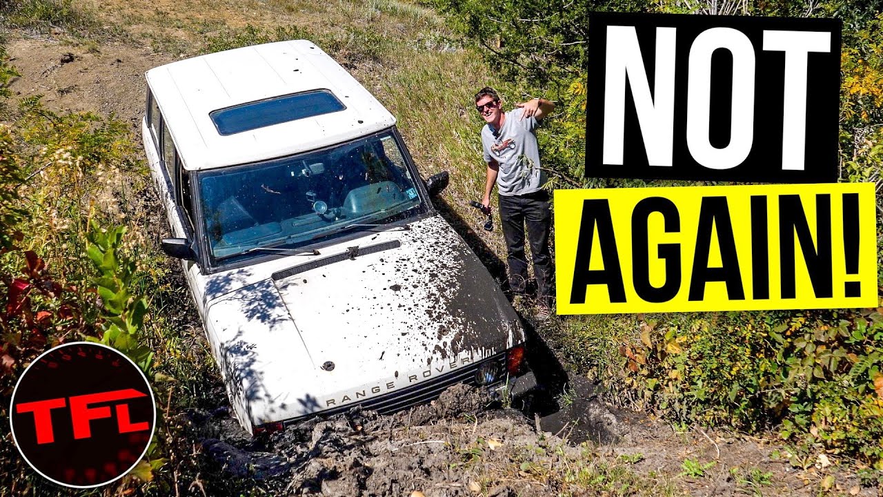 We've Never Been This Stuck! 1995 Range Rover Classic Takes On The Mud at Tumbleweed Ranch!