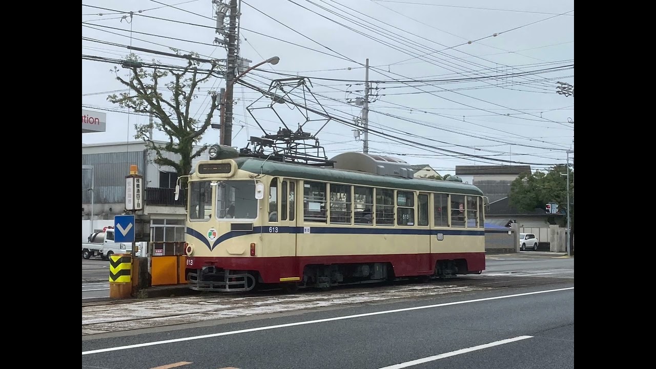 【走行音】とさでん交通600形　後免町→伊野
