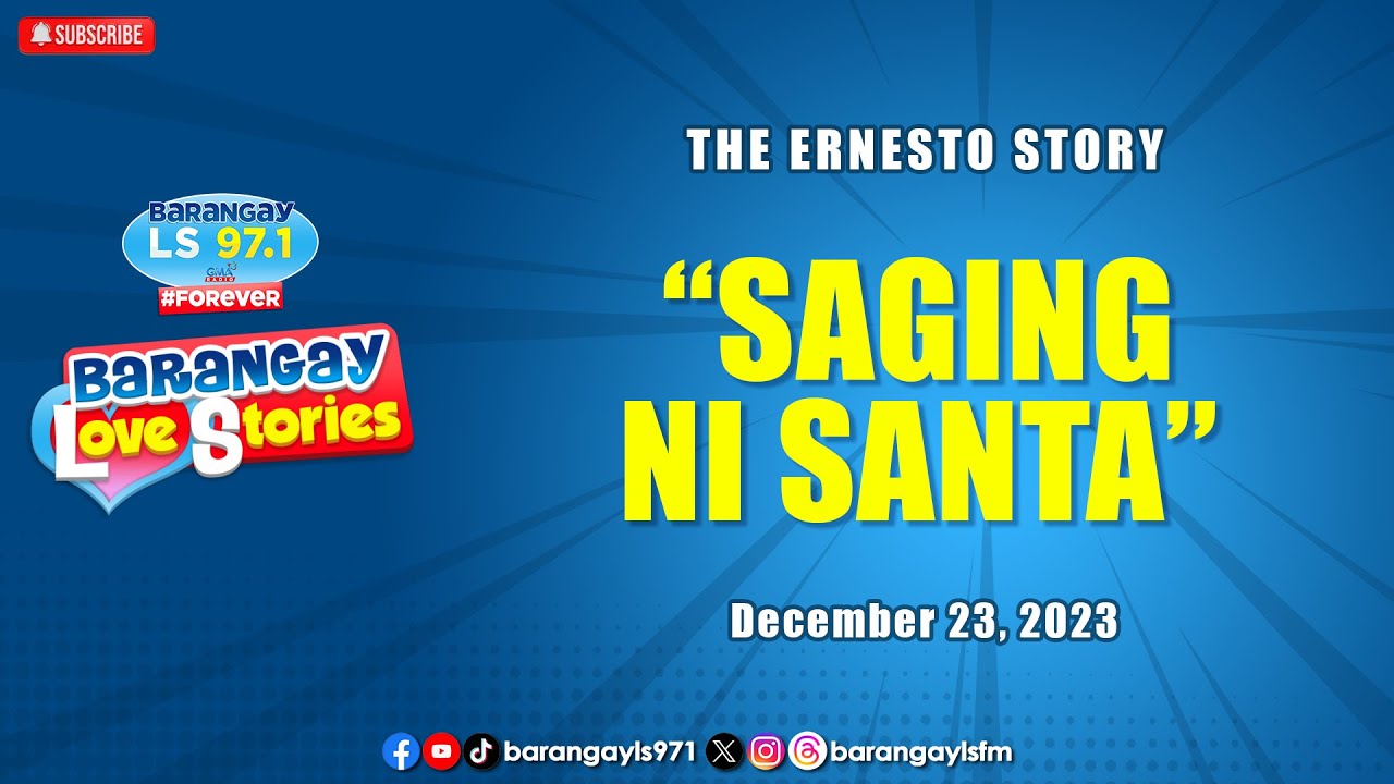 SAGING NI SANTA - ERNESTO | Papa Dudut | Barangay Love Stories