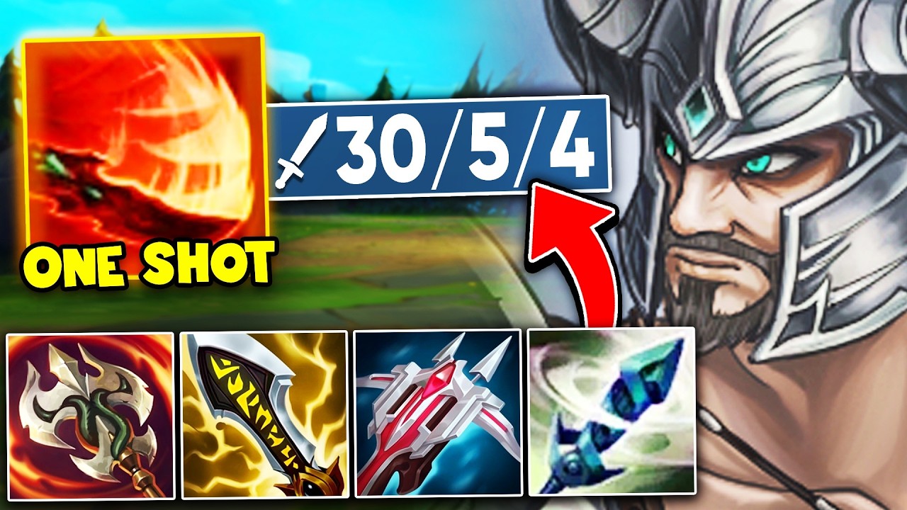 The Absolute BEST Tryndamere game you will ever witness... (30 KILLS, LEGIT BLOODBATH)