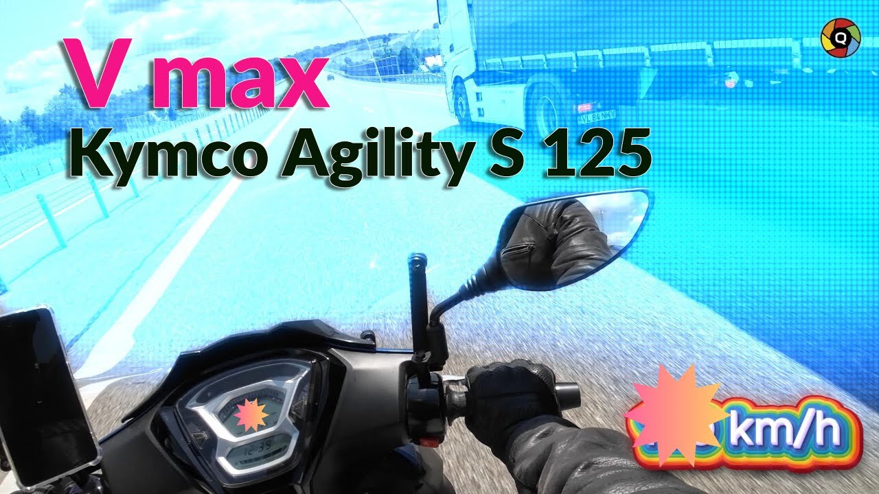 Test Vmax Kymco Agility S 125 &ndash; Czy nadaje się na ekspres&oacute;wkę?