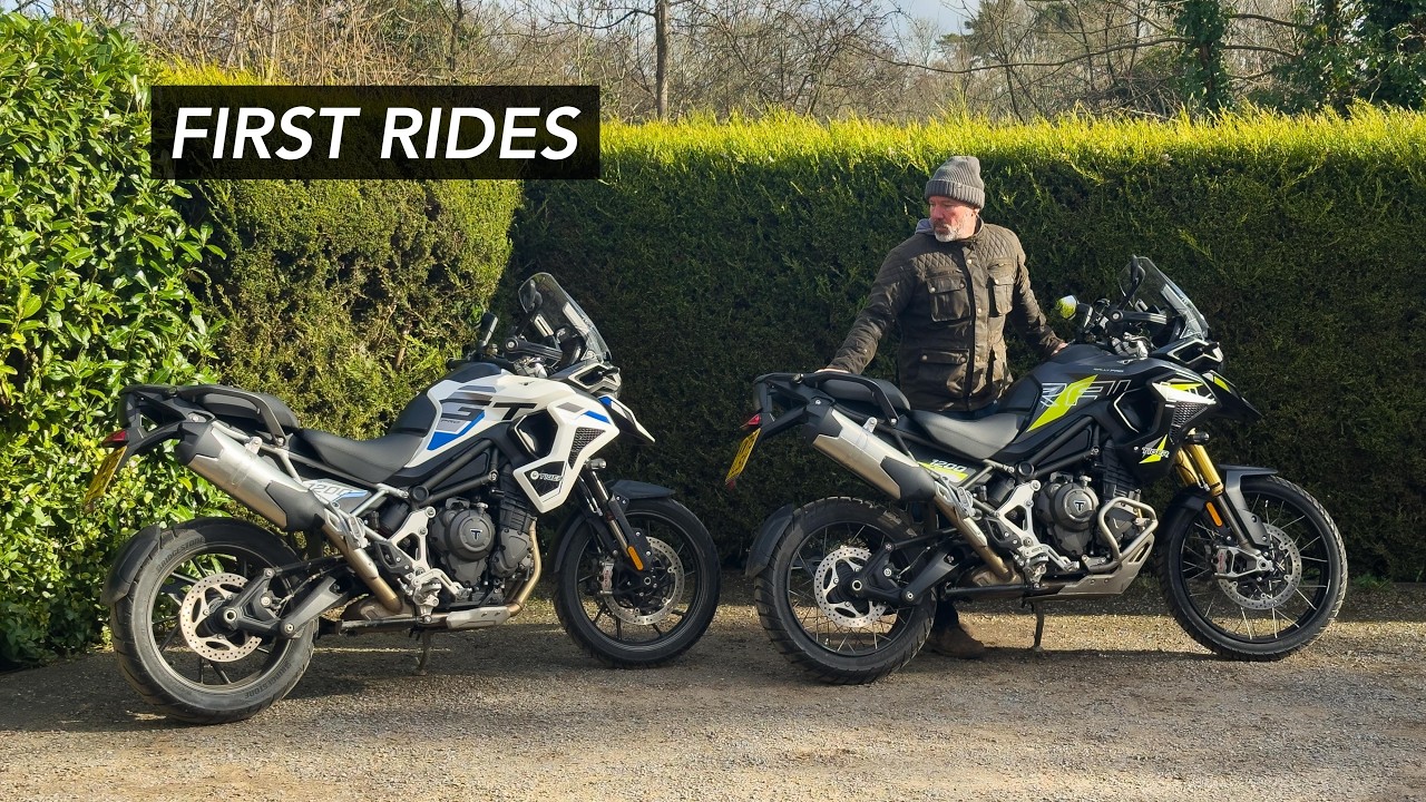 Triumph Tiger 1200 GT Pro 2026 kontra Rally Pro &ndash; pierwsze wrażenia z jazdy