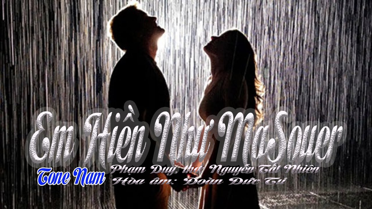 karaoke Em Hiền Như MaSouer |tone Nam|