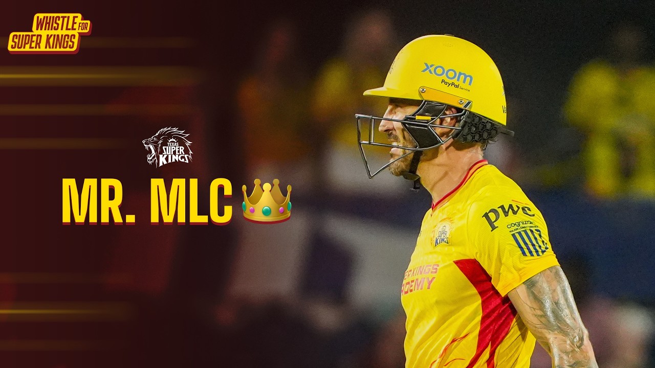 Faf Du Plessis Century vs Seattle Orcas | MLC 2026 Highlights | Texas Super Kings