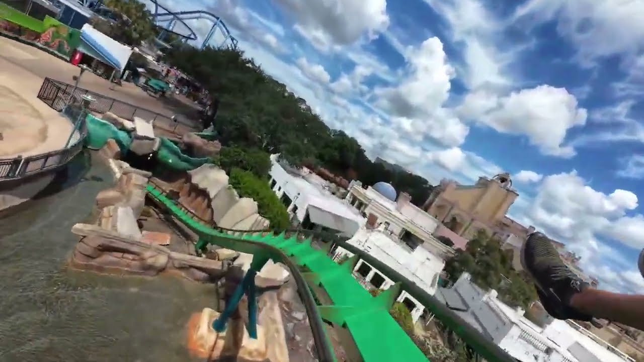 You’ve Gotta Ride This! KRAKEN at SeaWorld Orlando Front Row POV