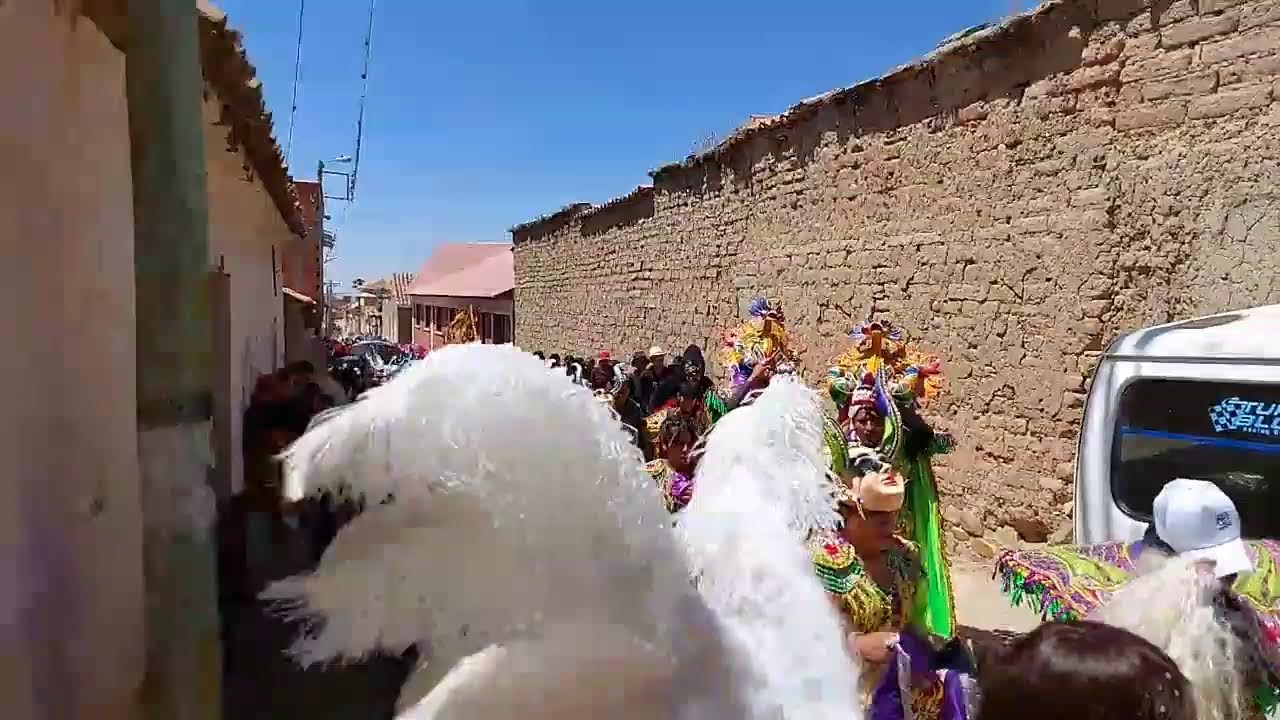 PROCESIÓN CON LA VIRGEN DEL ROSARIO OBREROS 2023 - PASANTES ANDREA CORONADO RODRIGUEZ E HIJOS