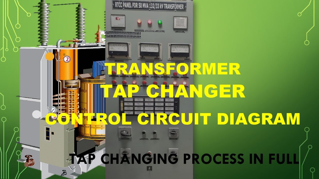 TAP CHANGER CONTROL CIRCUIT/ TAP CHANGER CONNECTION/OLTC CONTROL CIRCUIT DIAGRAM