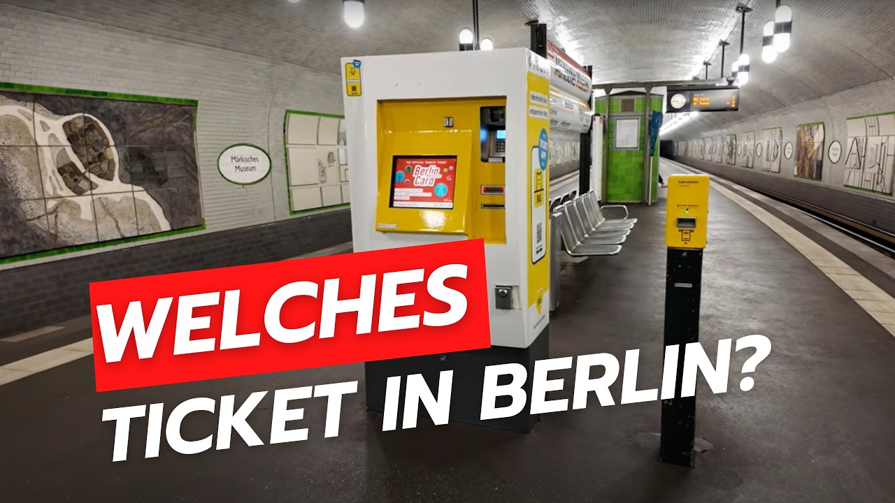 🚇 Berlin mit Bus, Tram, U-Bahn und S-Bahn entdecken: Welches BVG-Ticket lohnt sich wirklich?