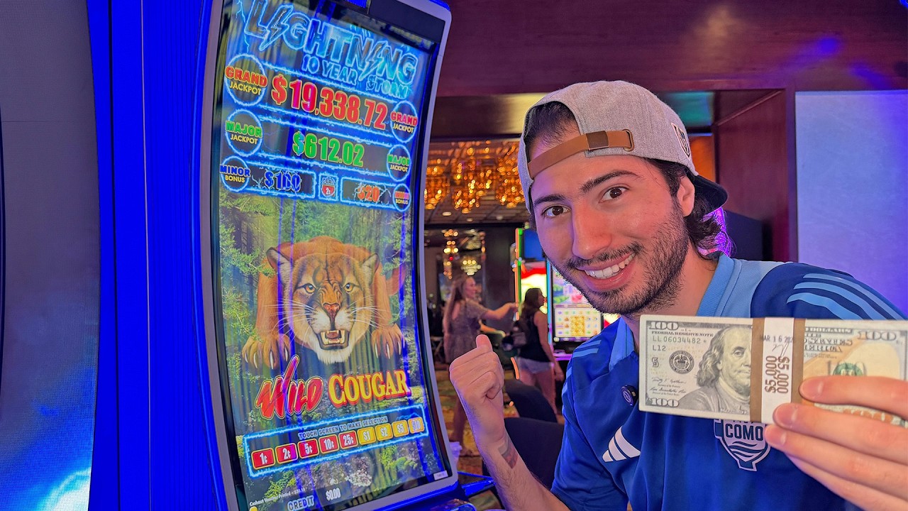 Absolutely CASHING IN On Lightning Storm Slots!