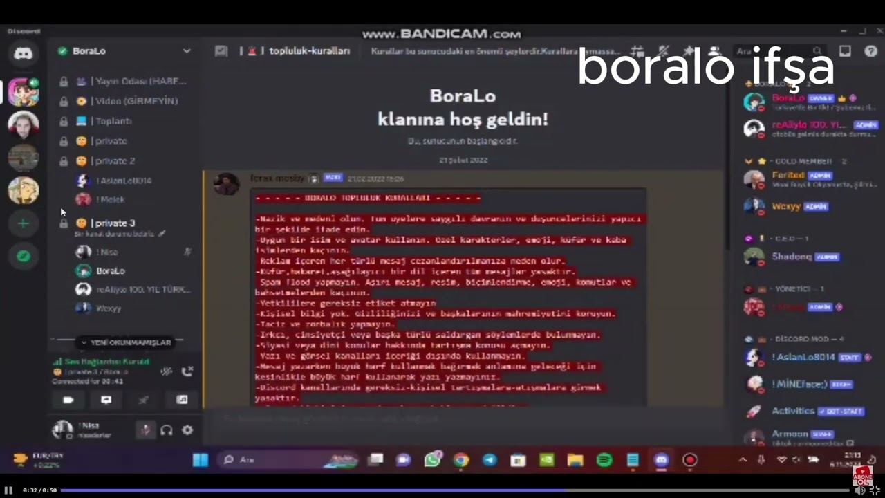 Boralo İfşa @cmsalih