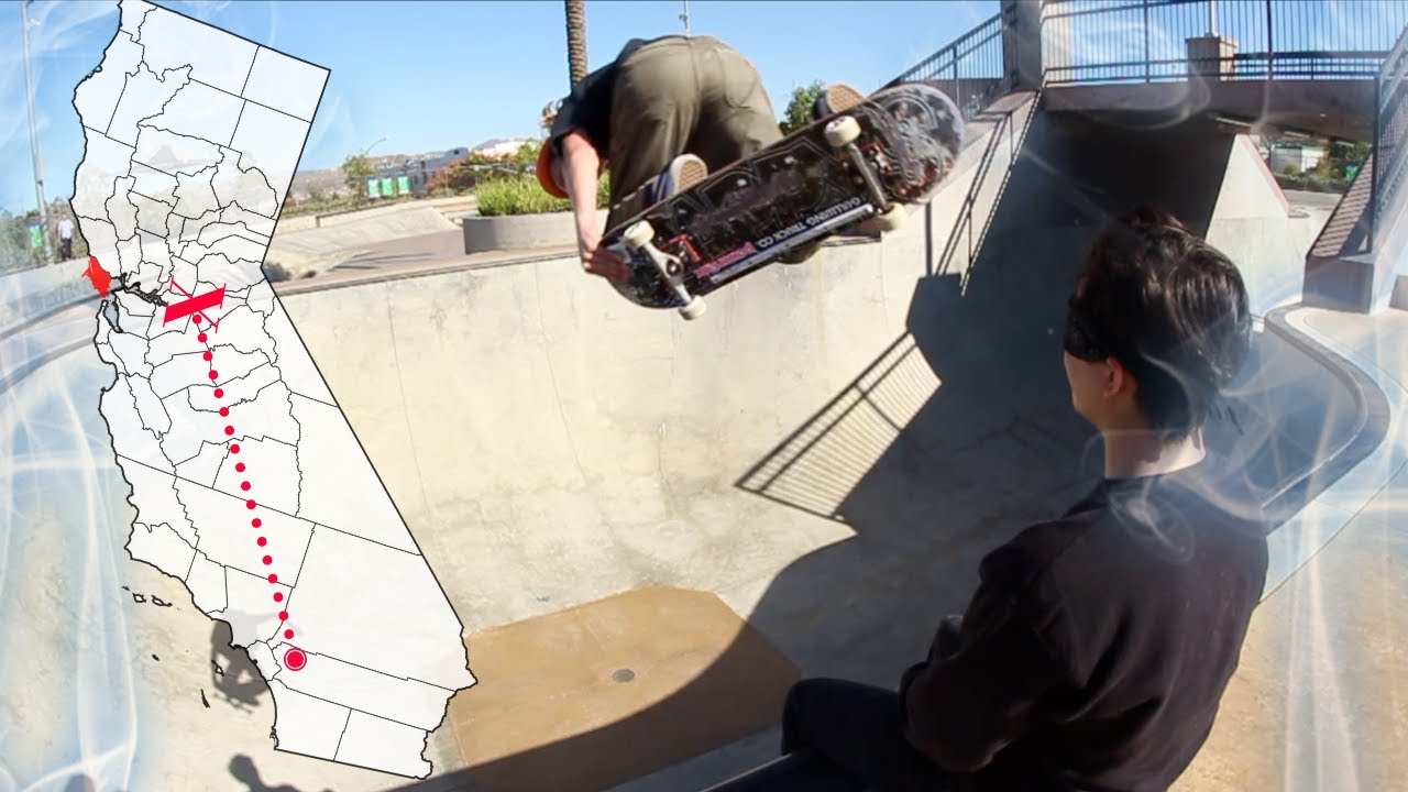 SKATEBOARDING ACROSS CALIFORNIA (Birthday Trip)