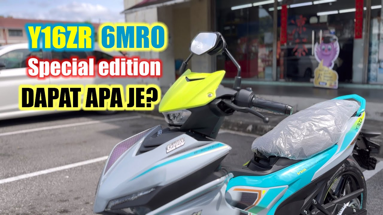 YAMAHA Y16ZR SPECIAL EDITION 6MRO DAPAT APA SAJA?