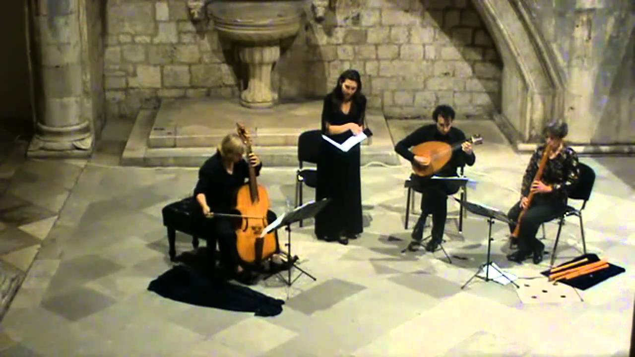 Ensemble Corona performs Verdelot 'Donna che Sete'