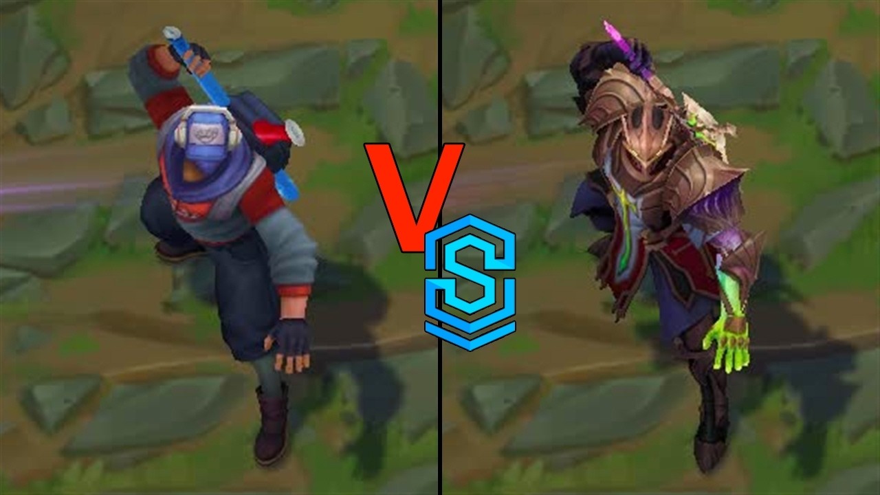 TPA Shen VS Broken Covenant Shen Skins Comparison