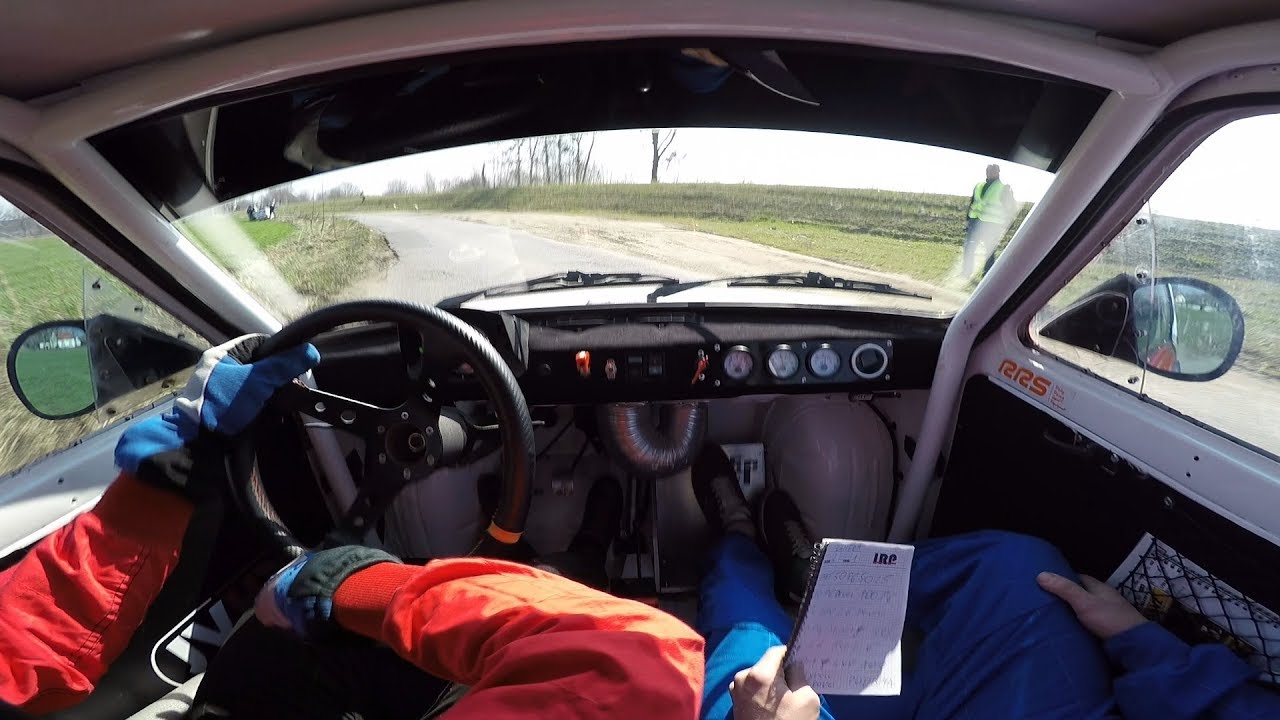 1 Runda RPŚ 2019 - Onboard OS 2 - Piotr Filapek / Bartek Filapek - Fiat 126p