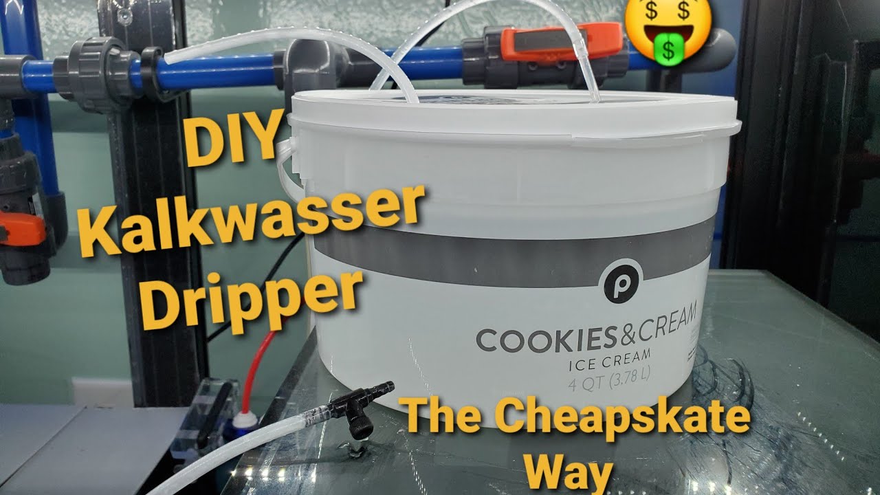 DIY Kalkwasser Dripper for a Reef Tank