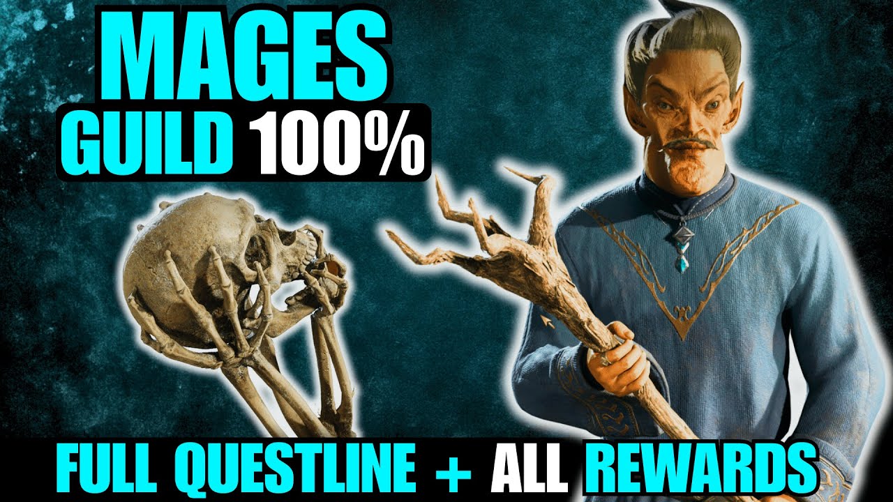 Oblivion Remaster: Full Mages Guild Questline & All Bonus Rewards | 100% Walkthrough