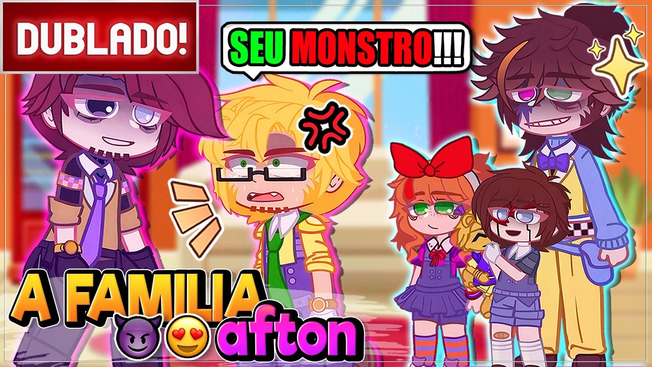 [ DUBLADO ] AFTONS REENCONTRANDO OS EMILYS,  MICHEL E C. C. PRESOS E MAIS 😱| mini filme GACHA CLUB