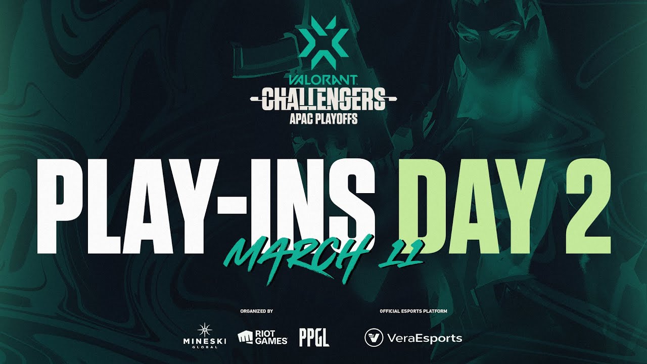 (FIL) VCT Stage 1 - Challengers APAC - Play-ins - Day 2