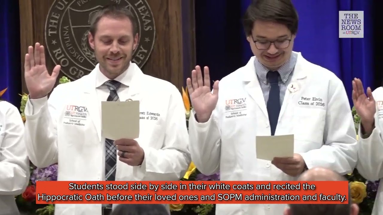 UTRGV School of Podiatric Medicine celebrates historic moment with inaugural cohort