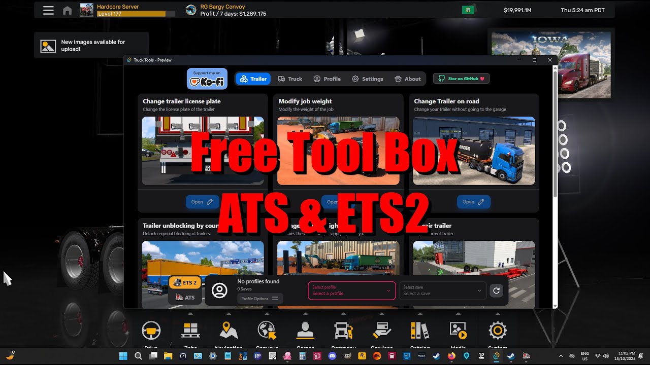 🔧 Лучший бесплатный набор инструментов для American Truck Simulator и Euro Truck Simulator 2!