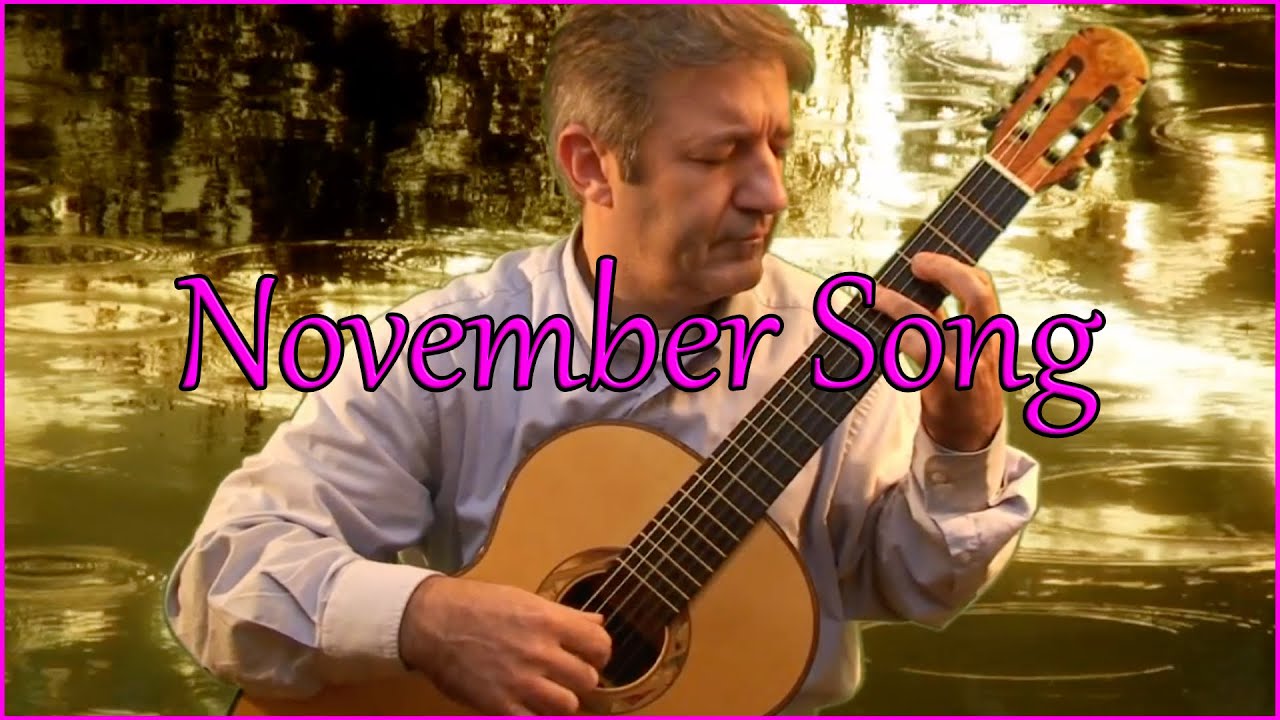 November Song - Classical Guitar by Frédéric Mesnier