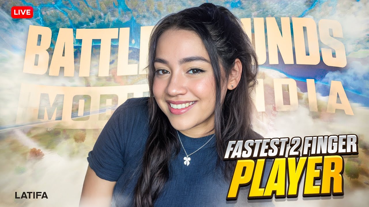 1V1 STREAM - LATIFA IS LIVE - BGMI LIVE