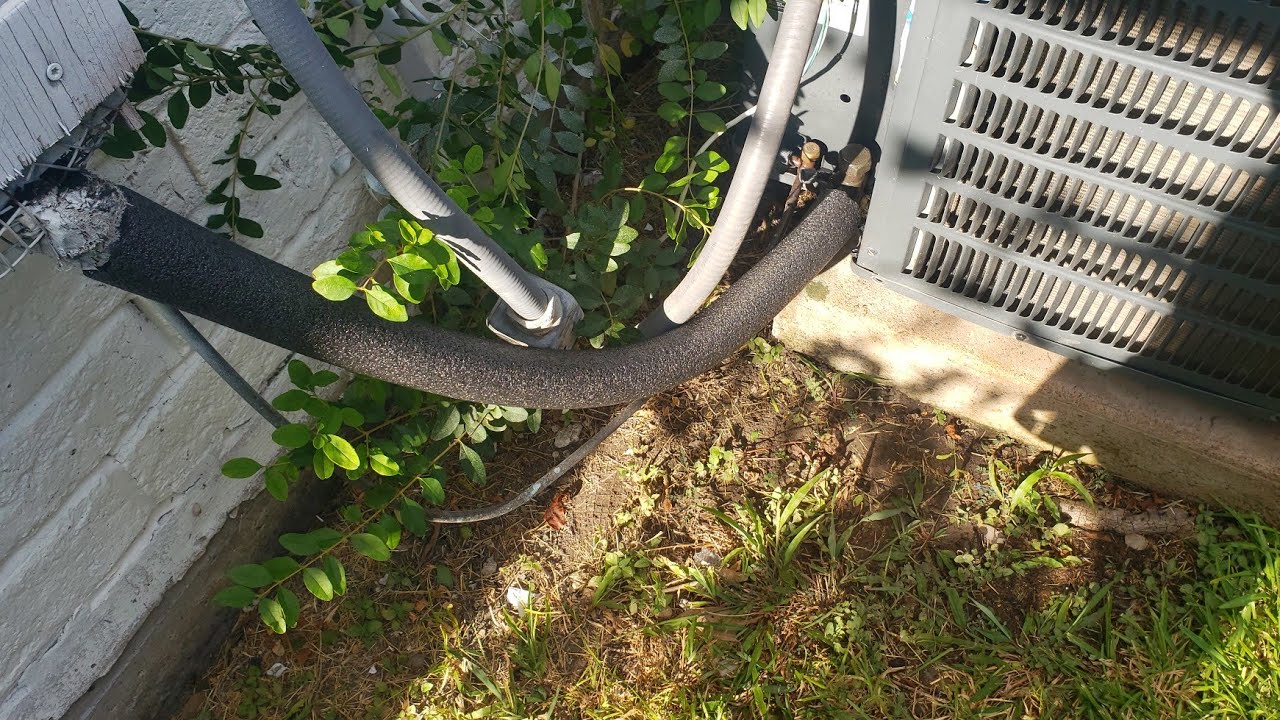 HVAC: Re-routing condensation drain line AC unit