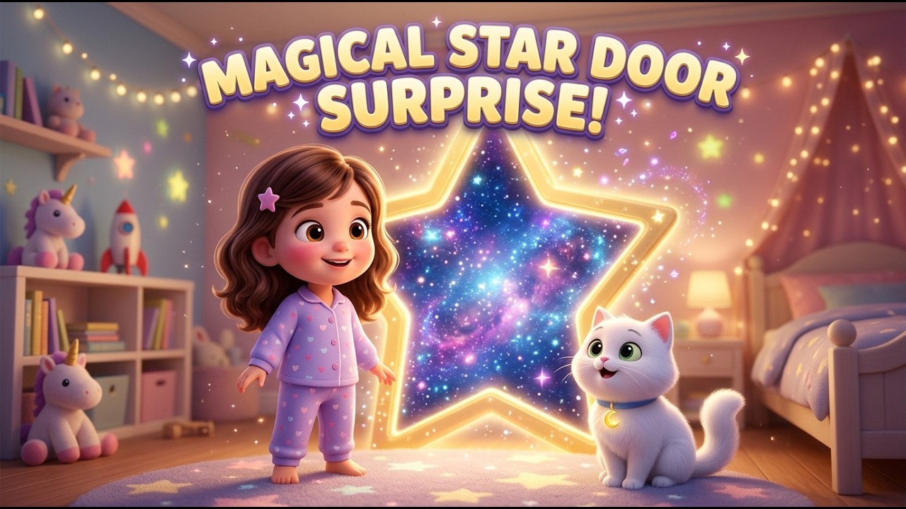 The Magical Star Door Adventure! 🌟✨ | English Bedtime Story | Magical Adventure