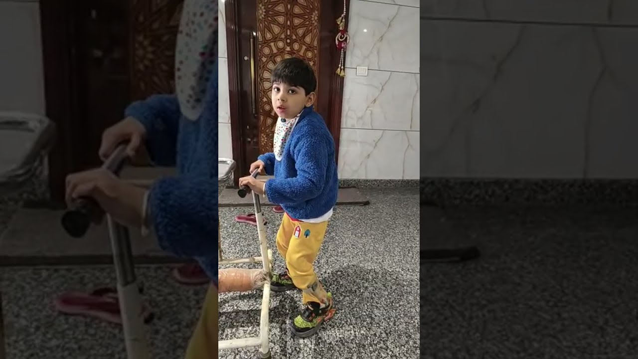 Live sessions of how walkers help to build the confidence !