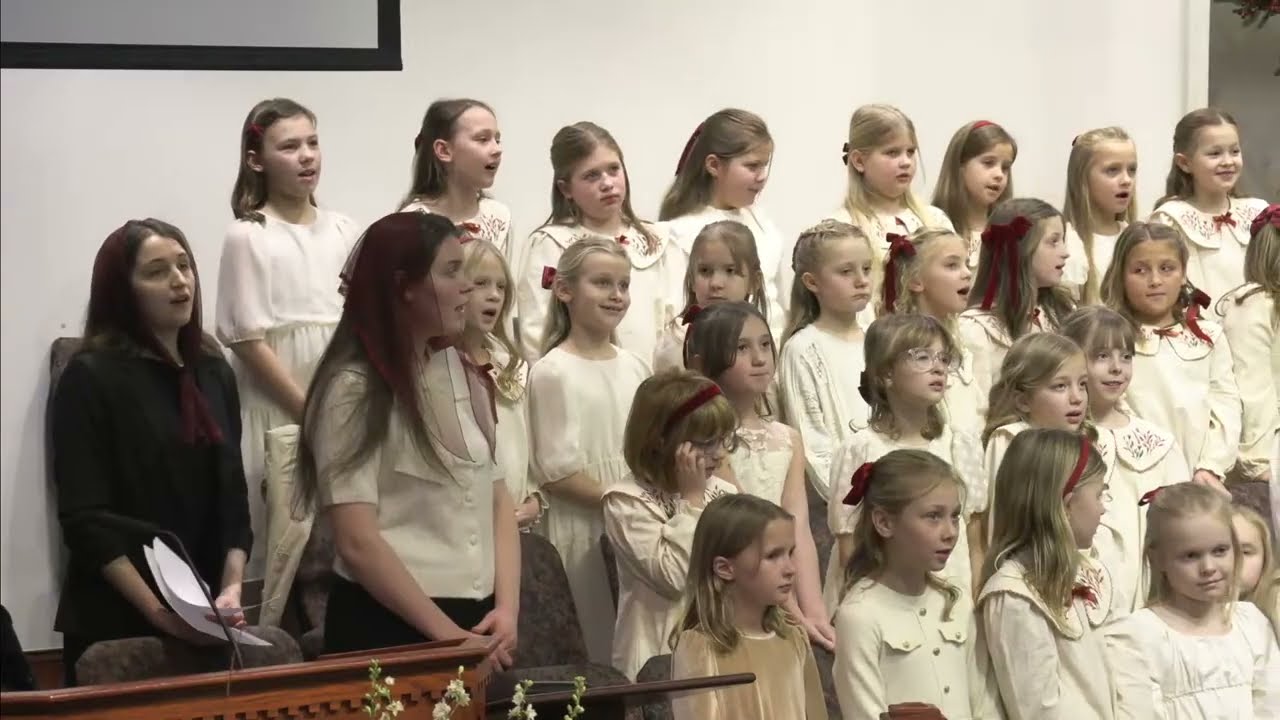 Children&rsquo;s Choir - Sunday December 21st 2025 - GEC 6pm Evening Service - Церковне Cлужіння