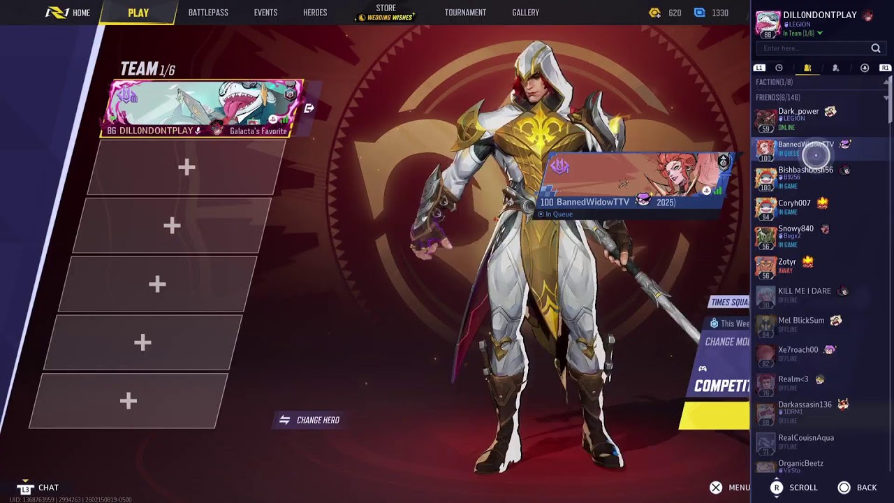 Marvel Rivals Grandmaster Live