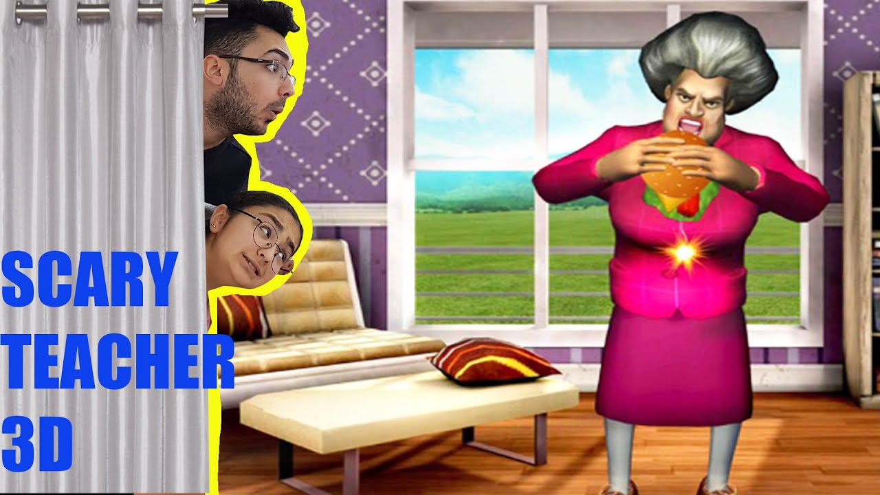 SCARY TEACHER 3D /DELİ ÖĞRETMENE ACI BİBER YEDİRDİK
