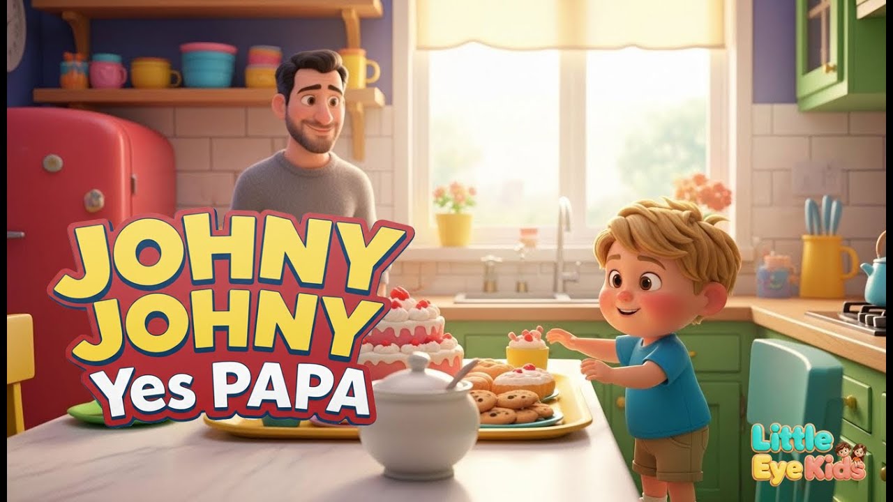 Johny Johny Yes Papa 🍭 | Nursery Rhymes for Kids