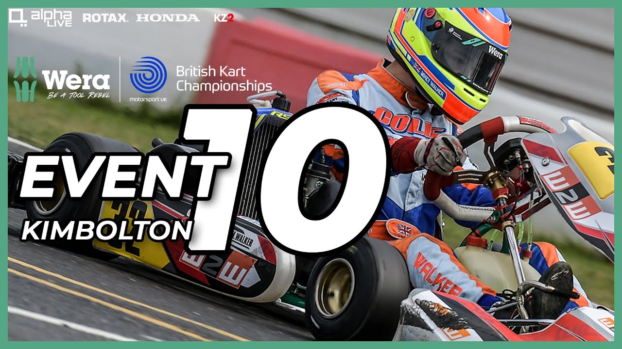 LIVE | Wera Tools British Kart Championships | Kimbolton | Event 10